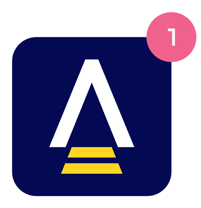 The symbol as an app icon