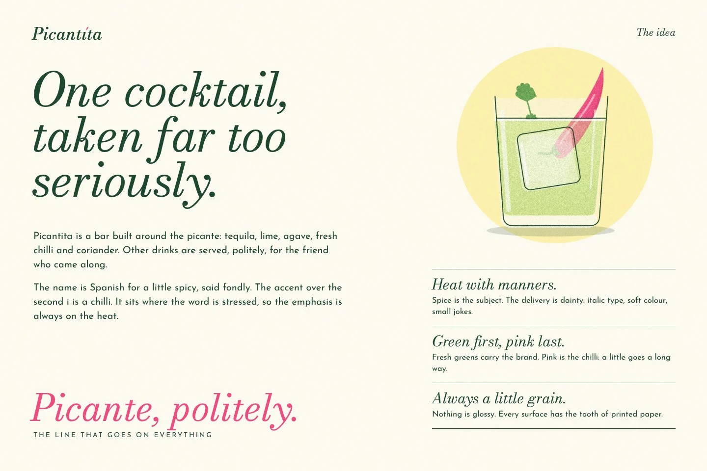 Picantita: the idea