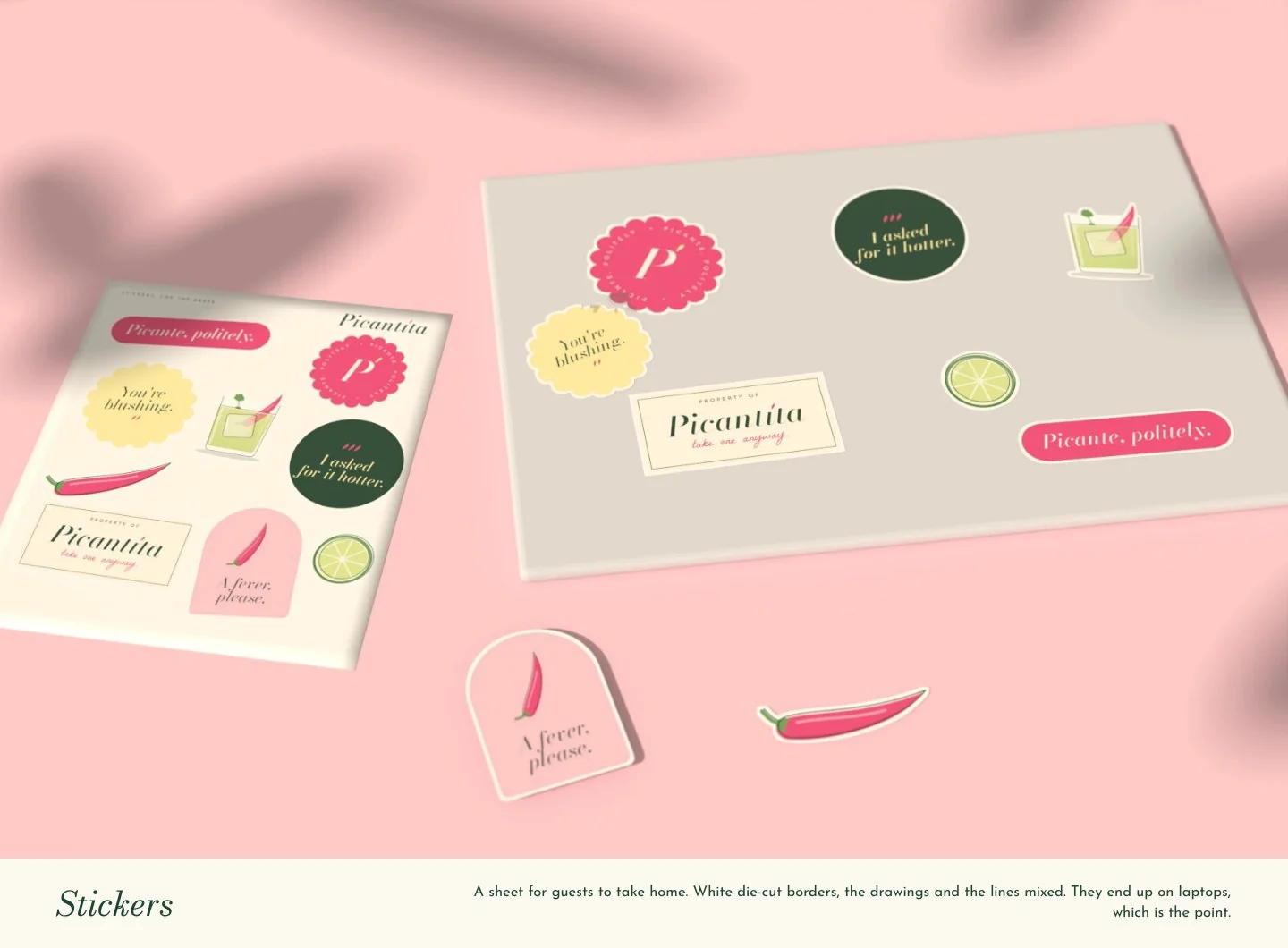 Picantita: stickers