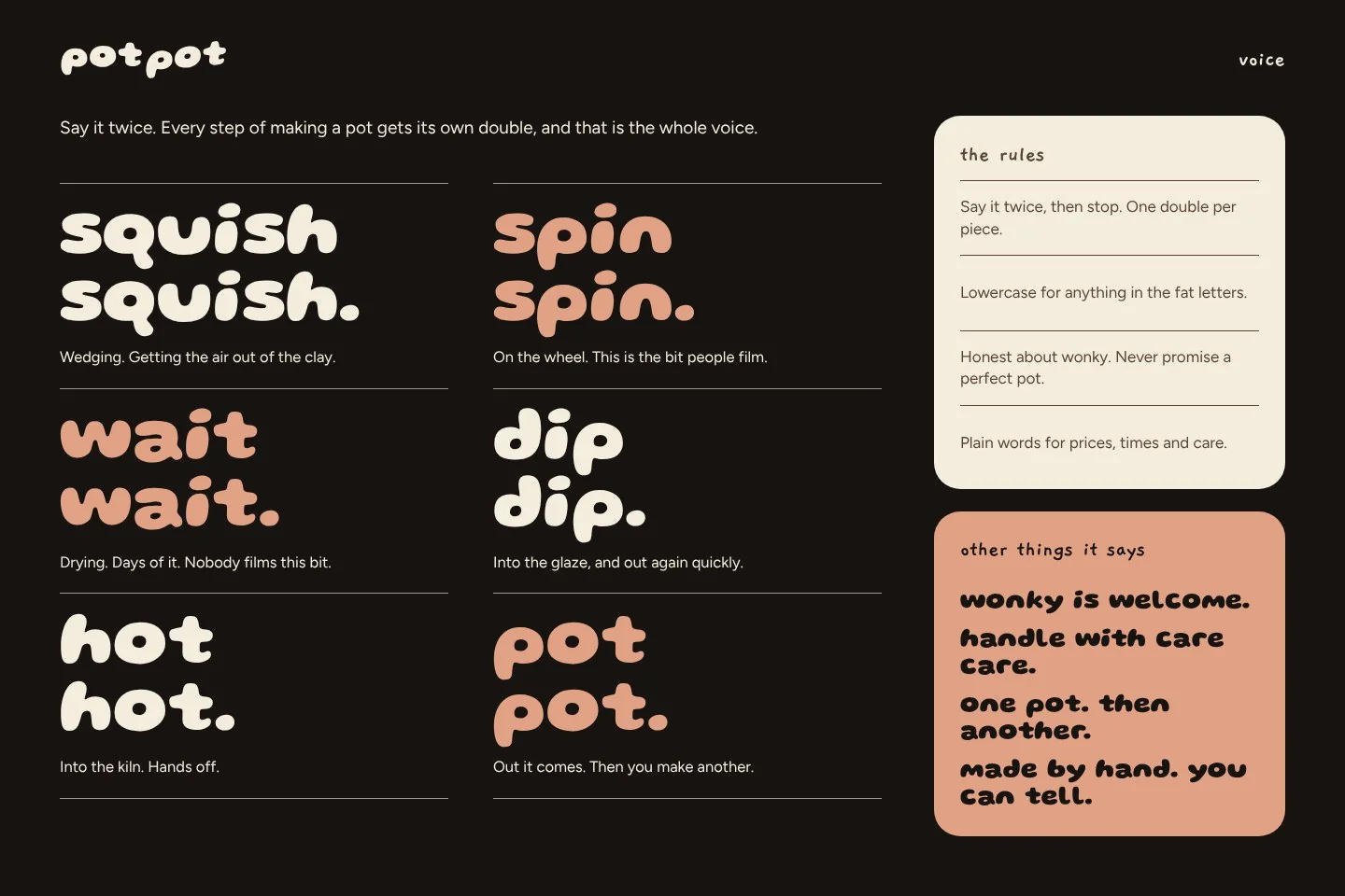 Pot Pot: voice